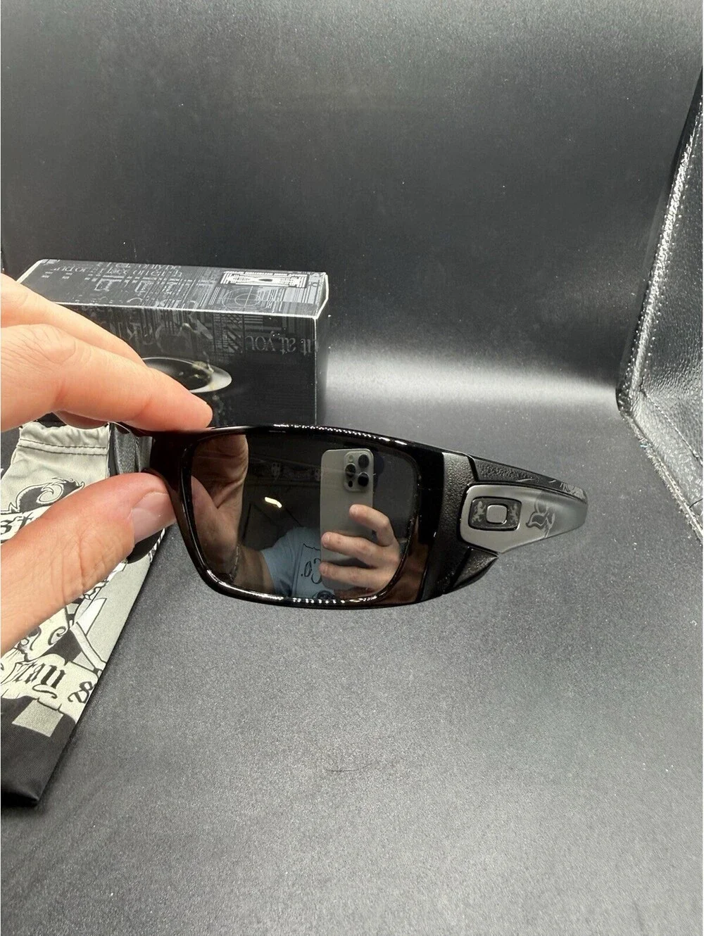 Oakley Fuel Cell Stephen Murray Polished Black/Black Iridium OO9096-61
